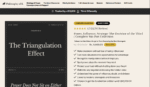 Power Influence Strategy – The Doctrine of the Third – Complete Six-Part Collection