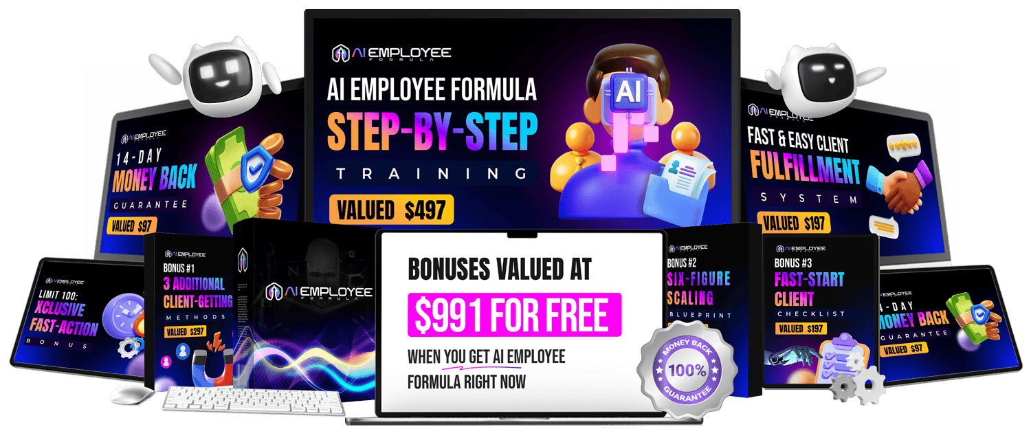 AI Employee Formula - Unique AI Service To Offer. No Cold Calling or Hard Selling AI Employee Formula - Unique AI Service To Offer. No Cold Calling or Hard Selling