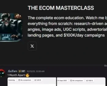 Zakaria Airakaz – Ecom Masterclass (Up to June 2026) – The Complete $100K/Day System